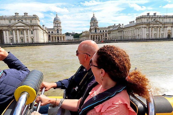Bootstour mit dem Schnellboot : Uferpromenade ODER Westminster Pier - 70 Minuten