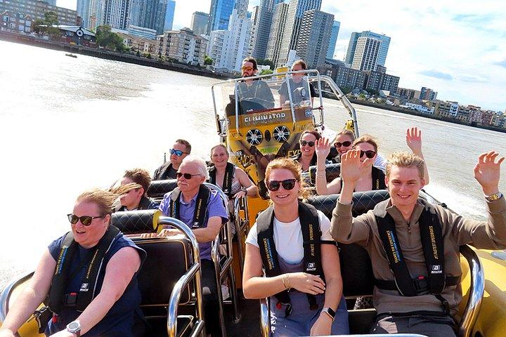 Bootstour mit dem Schnellboot : Uferpromenade ODER Westminster Pier - 70 Minuten