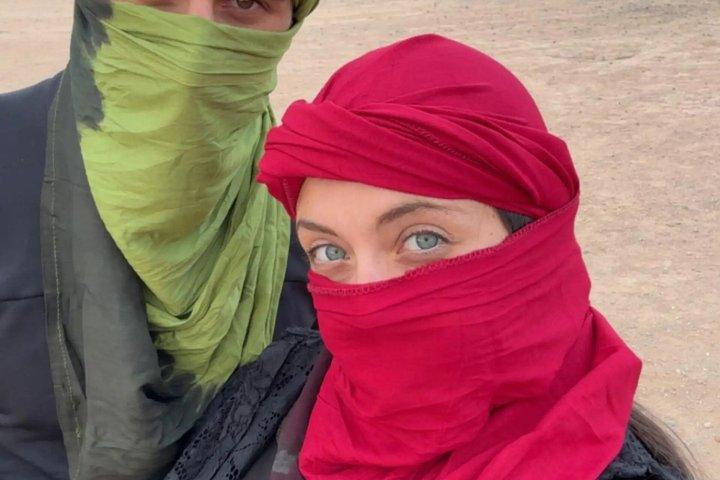 Marrakech: Agafay Desert Sunset, Camel Ride, Dinner and Fire Show