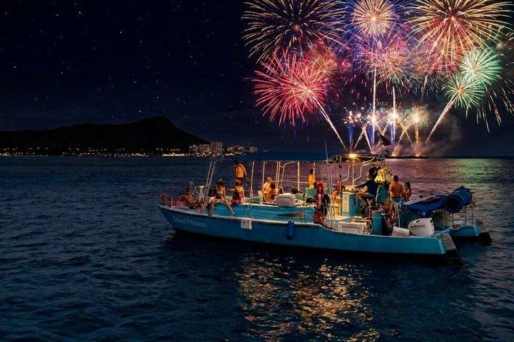 4 de julho evento especial! Cruzeiro Waikiki Friday Night Fireworks