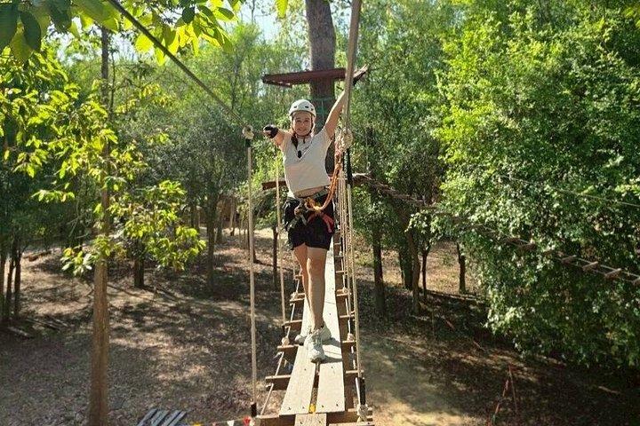 ホアヒン・ジップライン、フライングスケートボード、ツリートップアドベンチャー