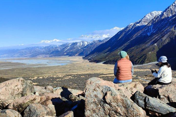 Mt Cook & Tasman Glacier uitkijkpunt Tour met kleine groep vanuit Queenstown