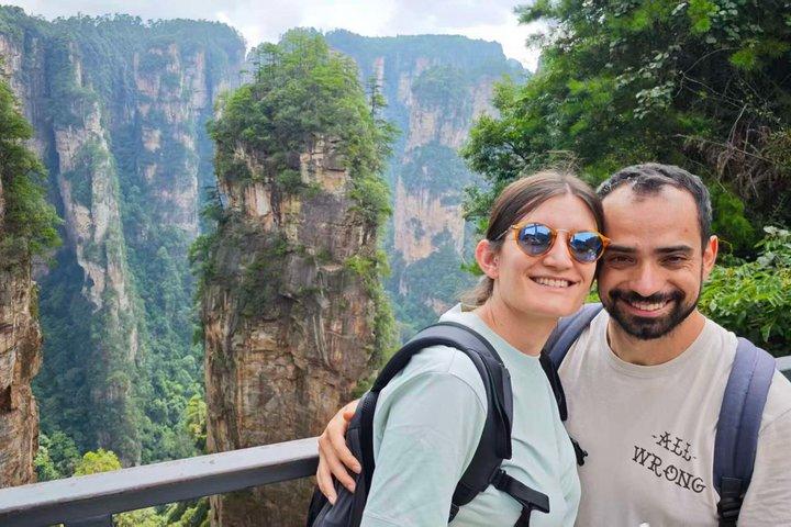 2 - Giorno ZJJ Tour completo in evidenza (Mt.Avatar & Tianmen + Ponte di Vetro)