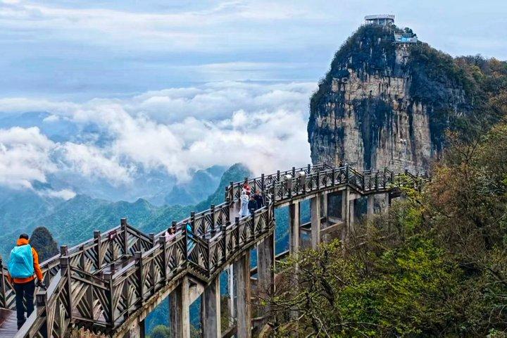 2 - Giorno ZJJ Tour completo in evidenza (Mt.Avatar & Tianmen + Ponte di Vetro)