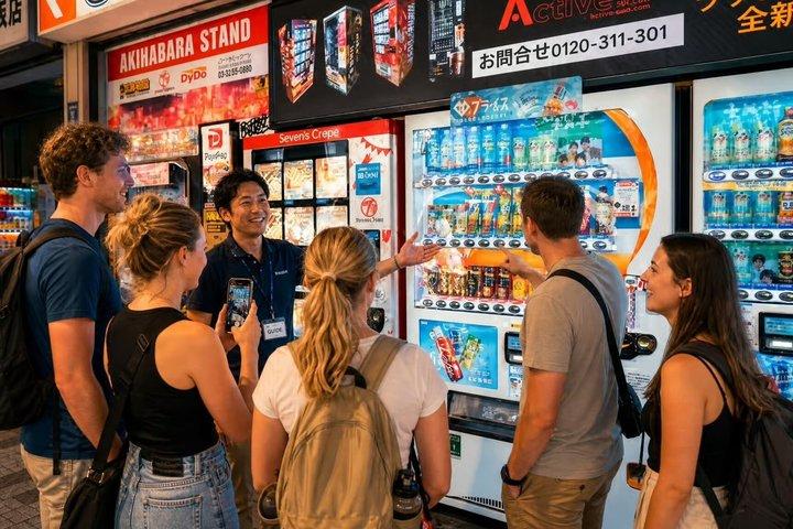 Tóquio: Vending Machine Adventure Walking Tour