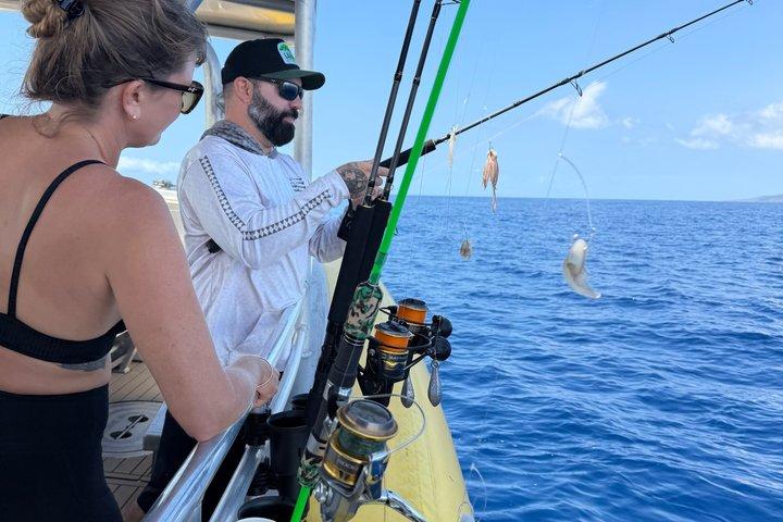 4 - Hora de luz tacle pesca de fundo em Lahaina