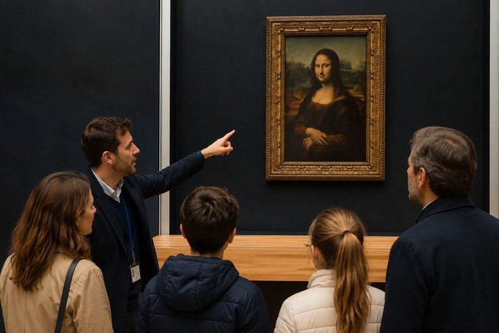 Museu do Louvre: Excursão privada para crianças com ingressos