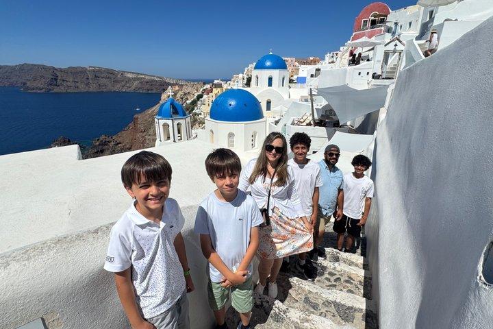 Tour privado de medio día Santorini