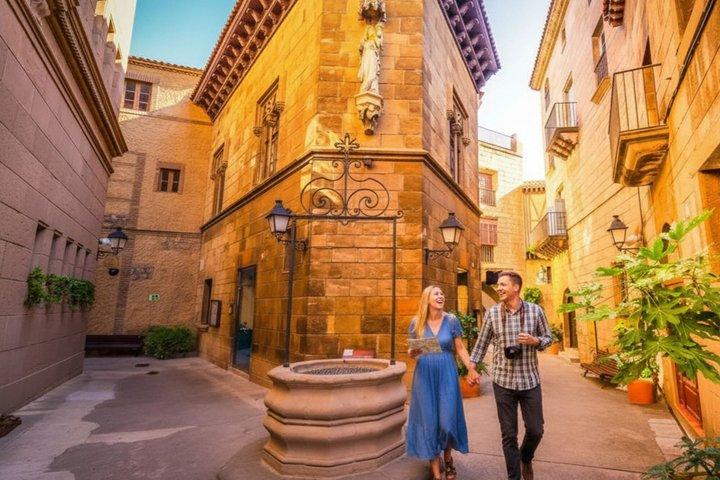 Barcelona: Poble Espanyol Open-Air Museum Ticket with Audio Guide