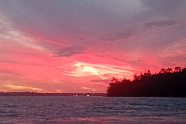 Cruzeiro Auckland Sunset Harbour