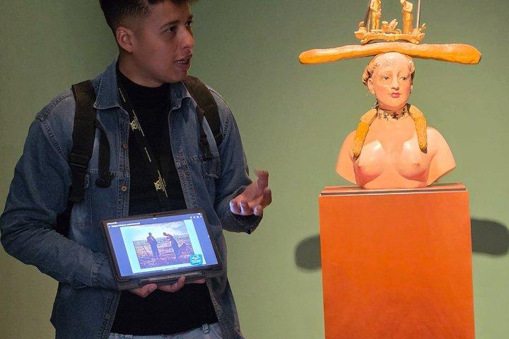 Guidad tur på Botero-museet i Bogotá