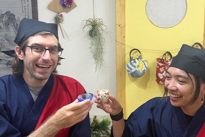 箱寿司作り＆抹茶体験で大阪地場市場巡り