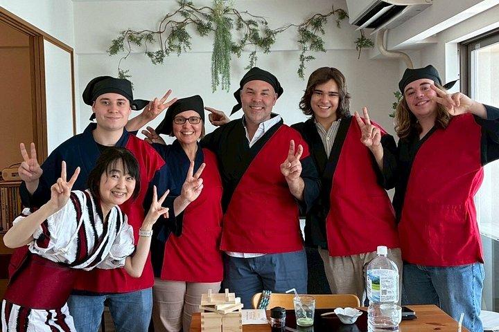 箱寿司作り＆抹茶体験で大阪地場市場巡り