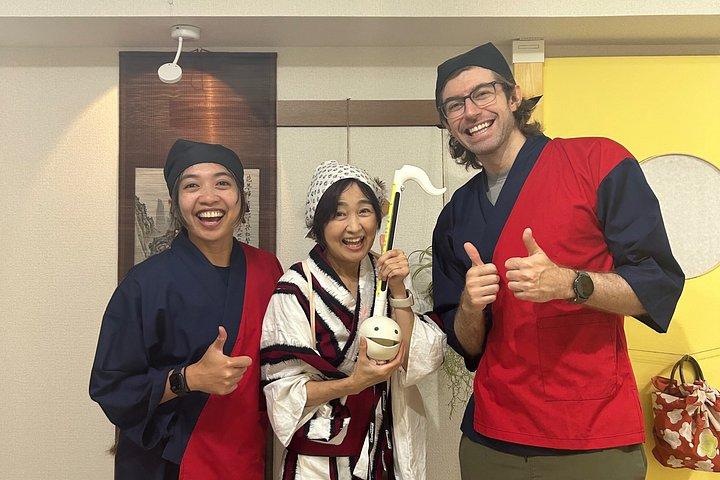 箱寿司作り＆抹茶体験で大阪地場市場巡り