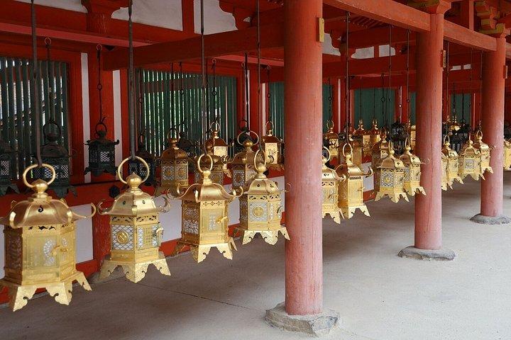 京都または大阪から奈良午後ツアー：東大寺、奈良公園