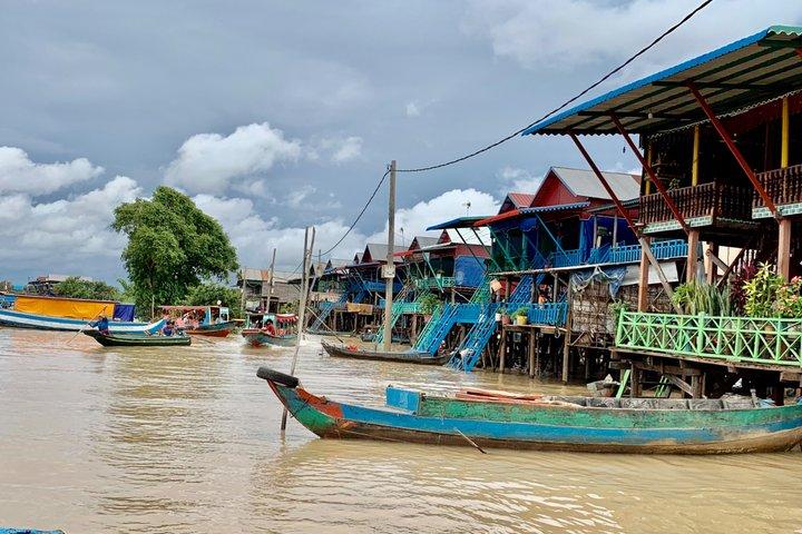Museu da Guerra, Campo da Morte e Vila Flutuante (Kampong Kleang)
