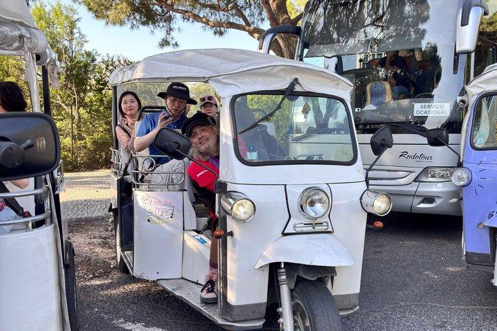 Lisbon Half Day Sightseeing Tour on a Private Eco Tuk Tuk