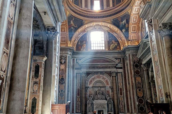 Tour della cupola della Basilica di San Pietro a Roma