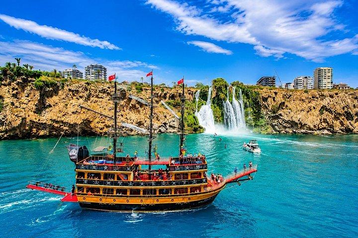 Antalya Lara Pirate Boat Trip Lunch Unlimited Soft Drinks and Fun