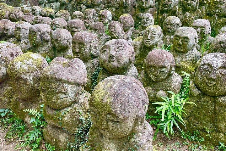 金閣寺、嵐山、愛宕念仏寺の訪問