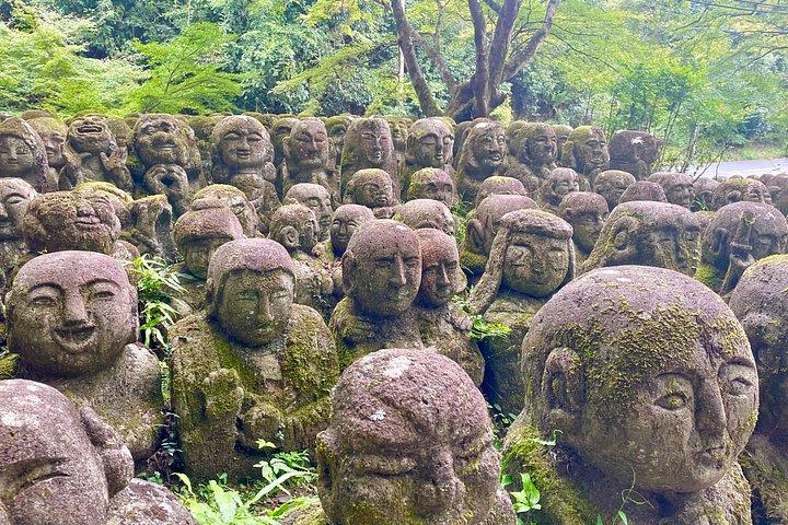 金閣寺、嵐山、愛宕念仏寺の訪問