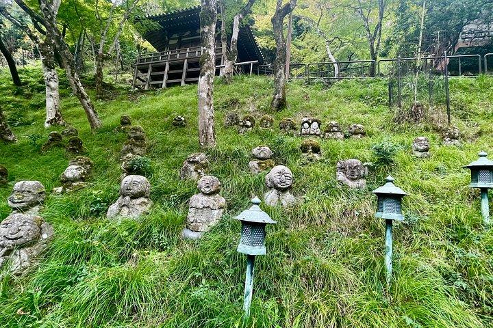 金閣寺、嵐山、愛宕念仏寺の訪問