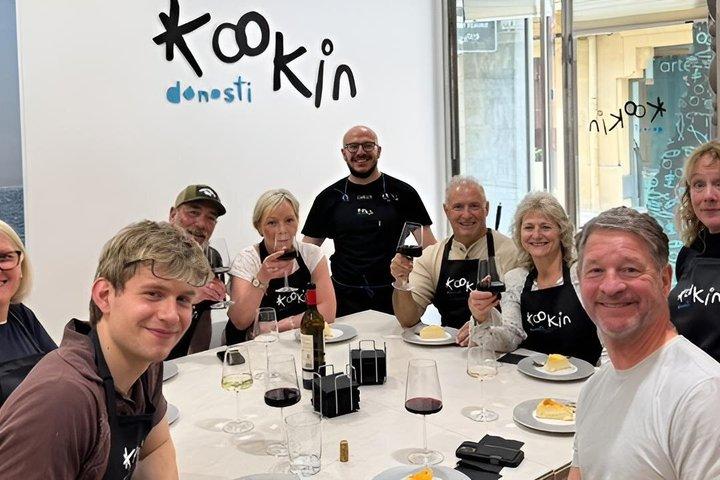 Baskische kookervaring: Markttour & hands-on klas Engels