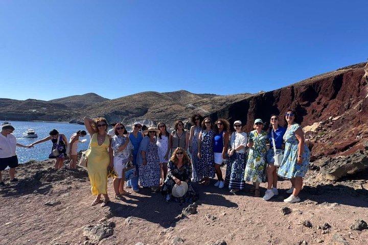 Real Santorini: tour privado de día completo