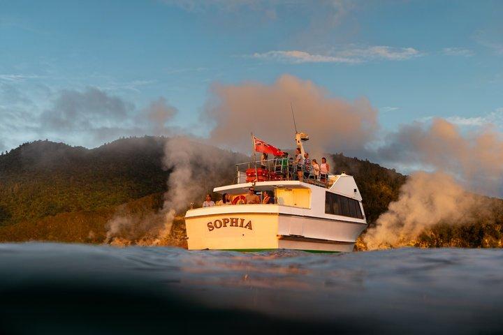 Rotorua : Tour della Valle Vulcanica di Wai-O-Tapu e Waimangu + Barca