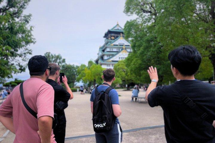 Osaka : tour a piedi del castello iconico e dei punti salienti di Dotonbori