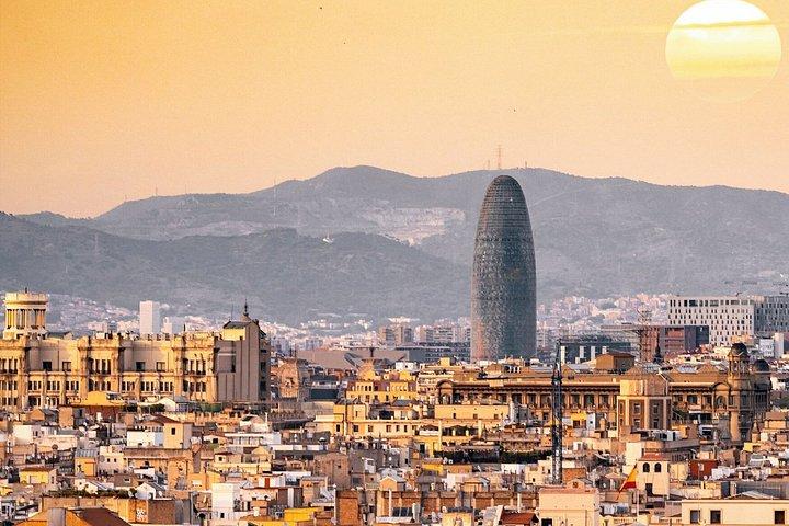 Barcelonas Observation Deck Mirador Torre Glories Ticket Audio