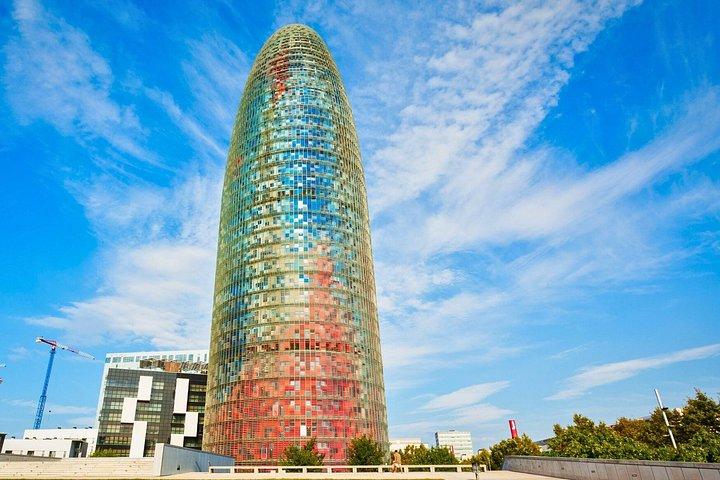 Barcelonas Observation Deck Mirador Torre Glories Ticket Audio