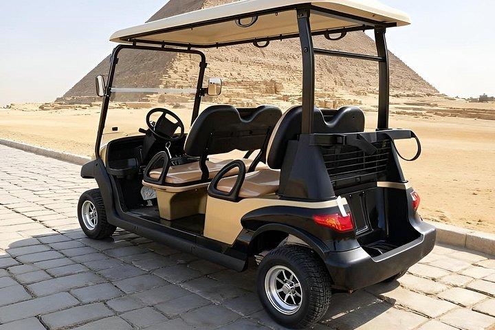 VIP Gizeh Pyramides et Grand Sphinx Golf Panier Tour