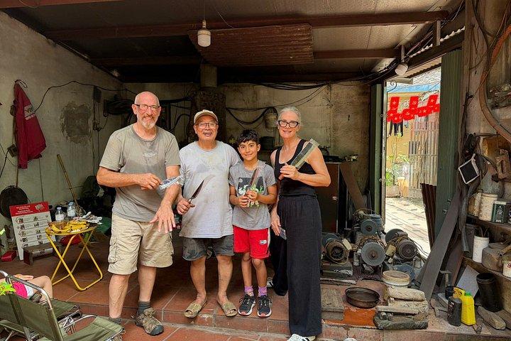 Hanoi: Hands-On Knife Making Workshop with Master Blacksmith