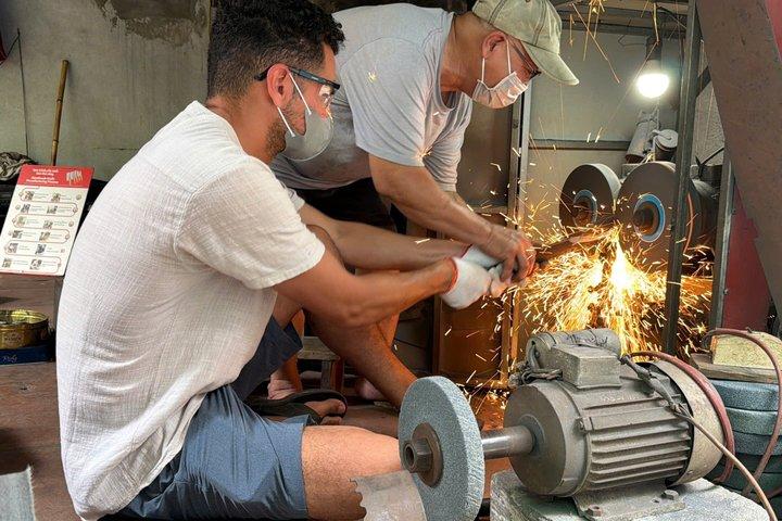 Hands on Knife Making Experience in Hanoi