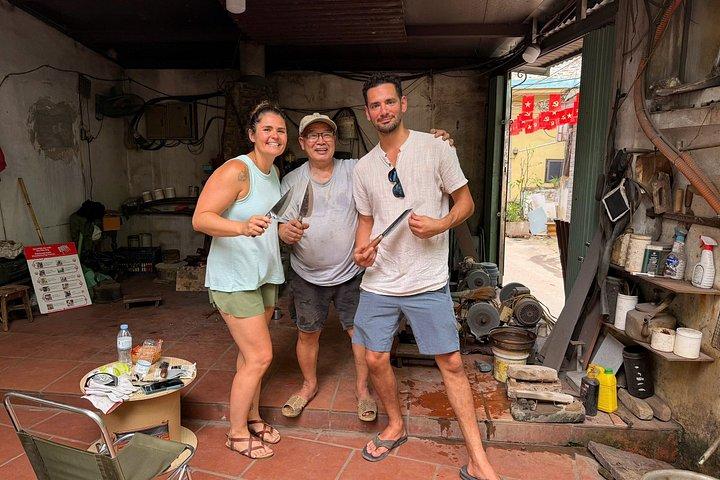 Hanoi: Hands-On Knife Making Workshop with Master Blacksmith