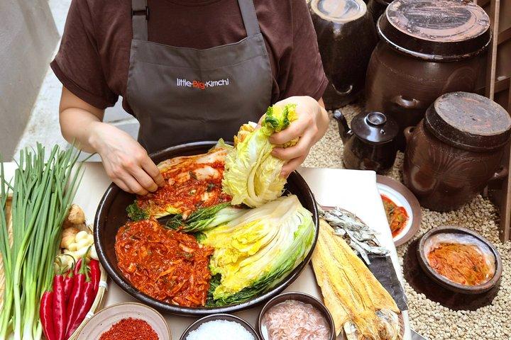 Traditionele Kimchi maken klasse in Seoul