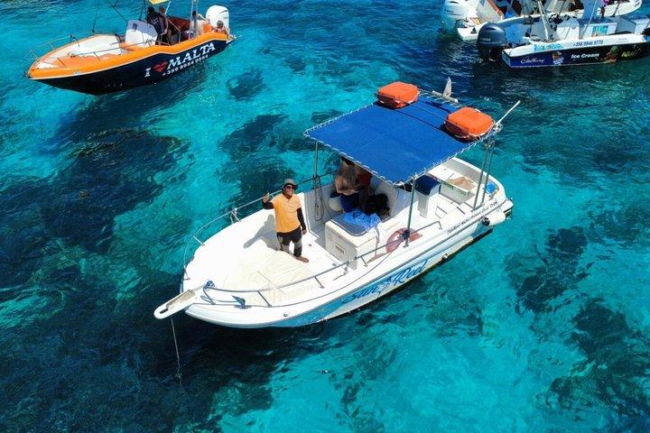 Private Bootsfahrt Blue Lagoon und Gozo Island