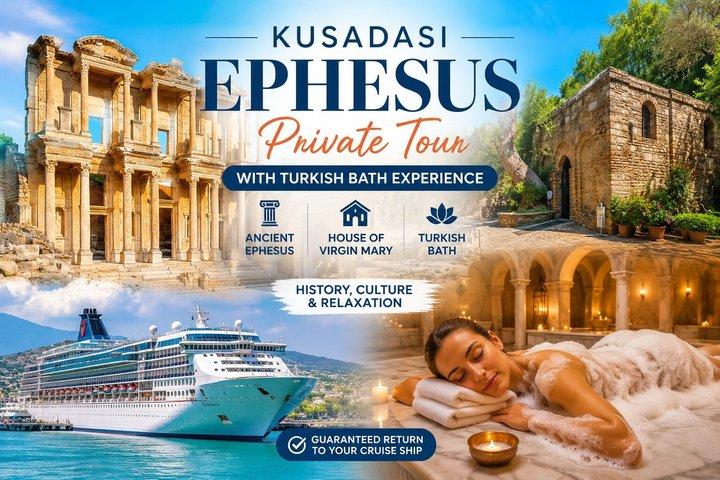 Tour a la casa de Éfeso y Virgen María + almuerzo - Opt Turkish Bath