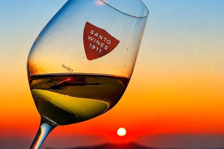 Santorini Private Tour mit Sunset Wine Tasting bei Santo Wines
