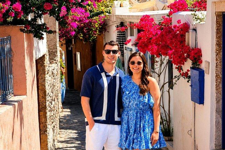 Santorini Private Romantic Tour with Dinner & Wine Tasting