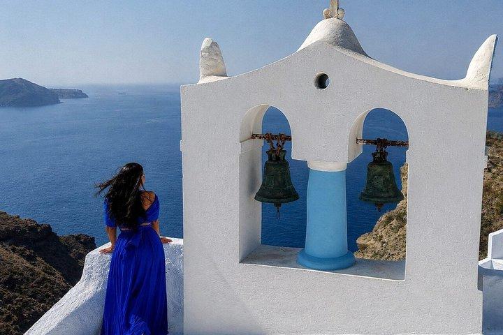 Geheimnisse von Santorini – Private Ganztagestour mit Abendessen