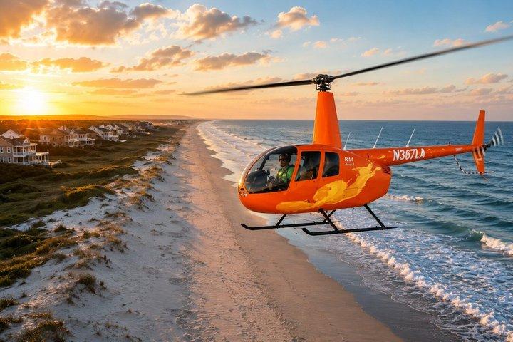 Introduction Helicopter Tour : Outer Banks North Carolina