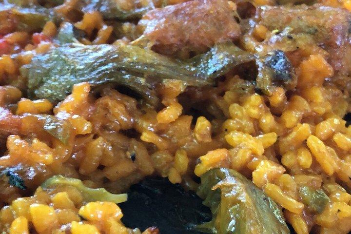 Paella and creative rices Workshop with Sangria in Madrid Center