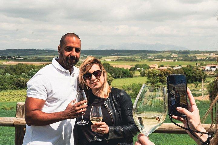 Visite privée de dégustation de vin près de Barcelone demi-journée