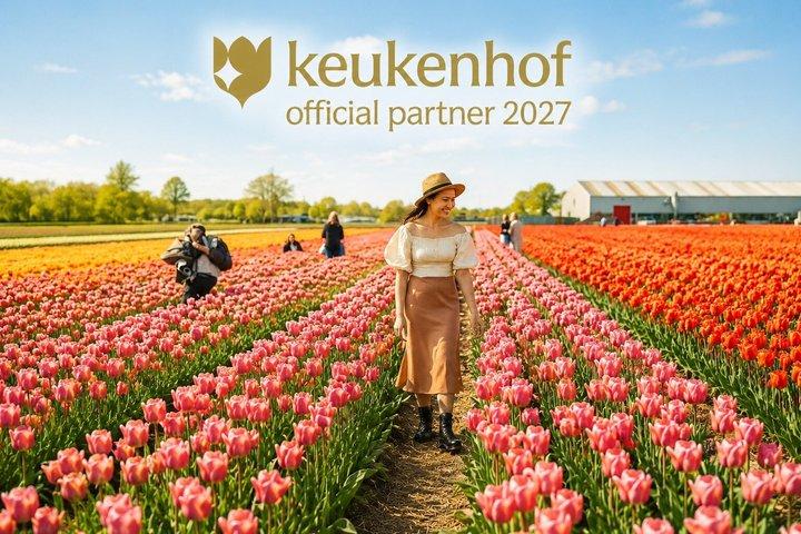 Amsterdam: Excursão de um dia para Tulip Farm, Keukenhof + Windmill Cruise