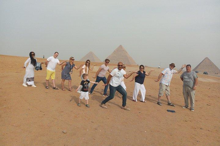 De Charm El Cheikh : Excursion d'une journée en avion dans les pyramides du Caire