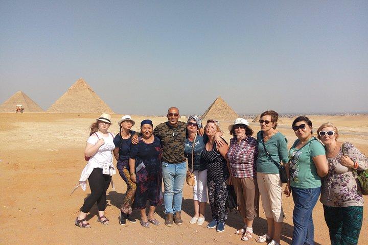 De Charm El Cheikh : Excursion d'une journée en avion dans les pyramides du Caire