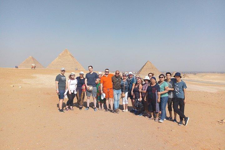 De Charm El Cheikh : Excursion d'une journée en avion dans les pyramides du Caire