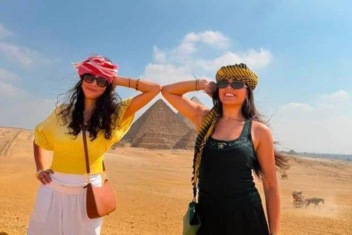 Tour privato delle piramidi di Giza al Grand Egyptian Museum & Egyptologist